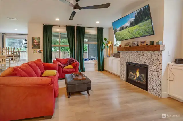 Great room with Fireplace