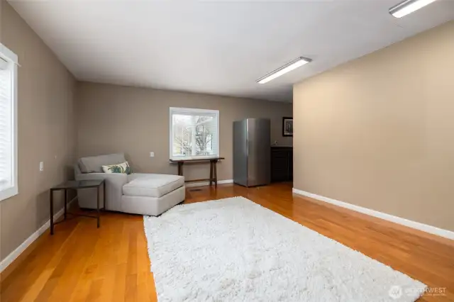 Family room with so many options.