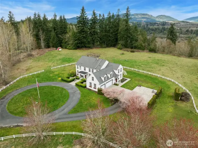 2+ acres of a magical retreat.
