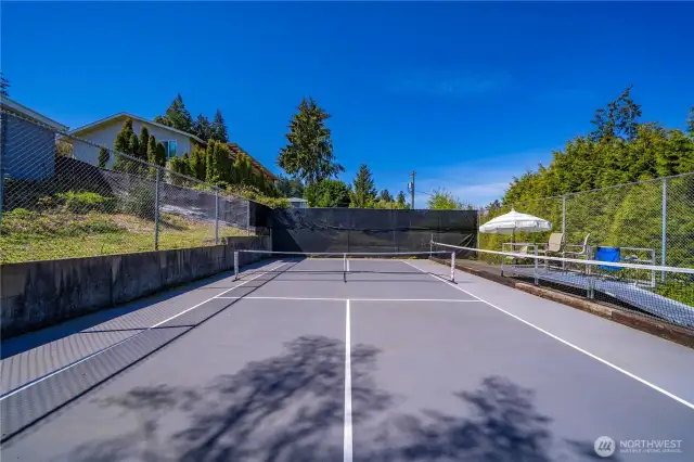Enjoy pickleball in your backyard!