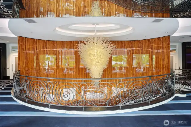 Chihuly Glass Chandelier