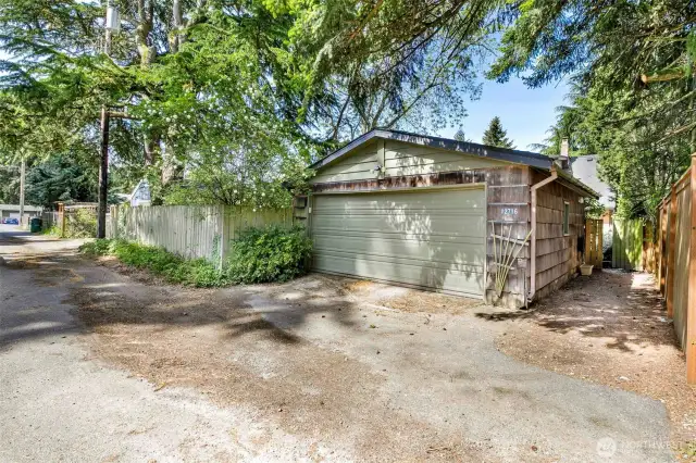 Garage Off Alley