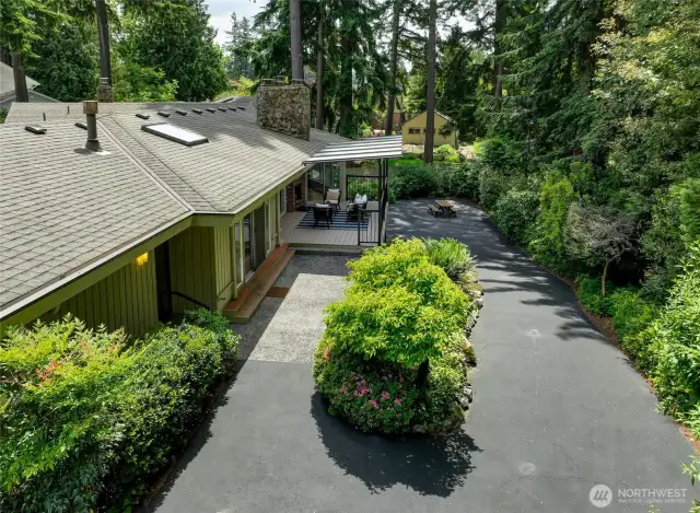 Backyard View Showcasing Private Setting