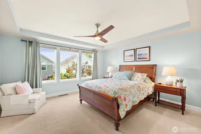 2nd Fl French doors to huge primary bedroom