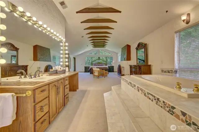 Duel vanity stations