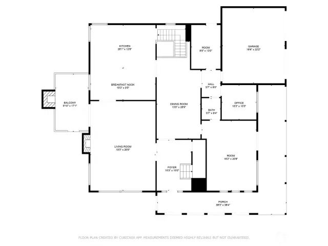 Main Level Floorplan