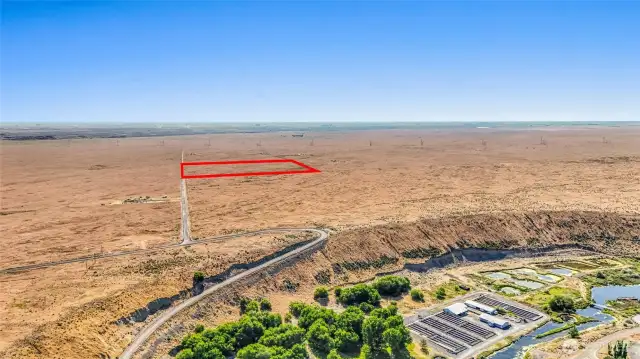 Up the fish hatchery road alongside the hill, it's quick access to get to the property in this vast and amazing space where you'll have views all day from the sunrise to sunset!