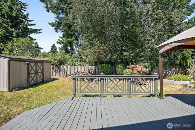 Large Rear Deck