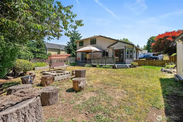 Large Back Yard