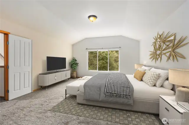 Upstairs Primary Suite