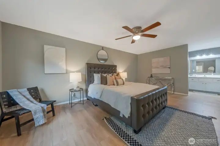 Room for home office or sitting area