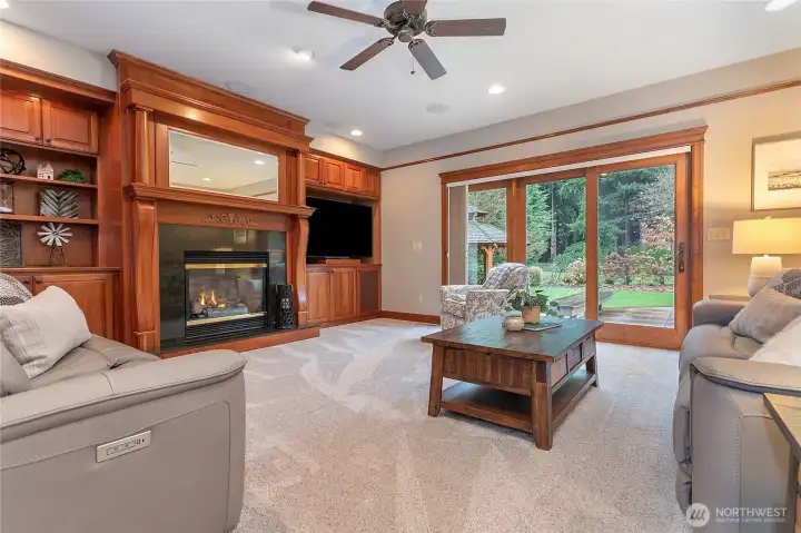 Solid wood craftsmanship, rich built-ins, and exceptional attention to detail throughout this home.
