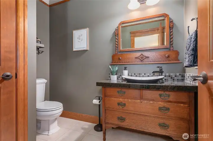 Guest half bath