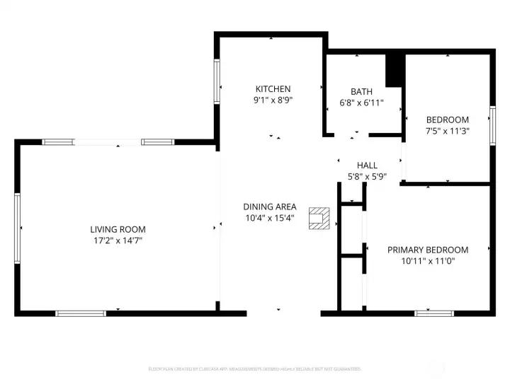Floorplan - refresh or remodel - the possibilities and price are right!