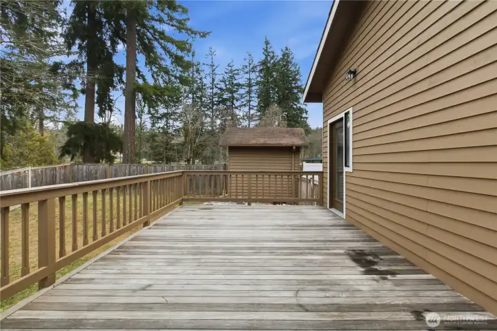 Private and peaceful.