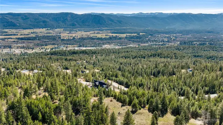 Southern Views of the City of Cle Elum and surrounding area