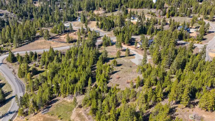 View facing Northwest, Forest Ridge Dr & Eagle Ridge Dr