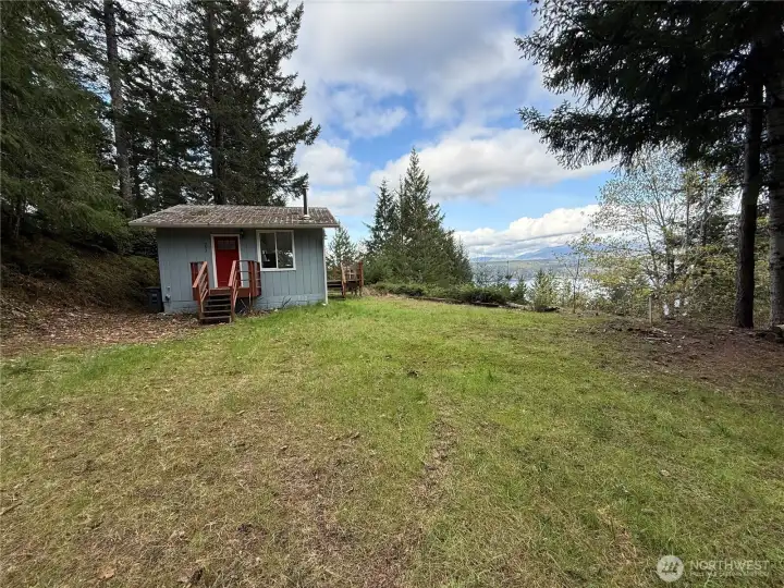 Cabin on the hill over looking Hood Canal & town of Hoodsport