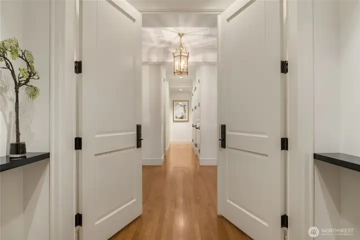 A bright and inviteing entry sets the tone with clean lines, natural light, and thoughtful design throughout.