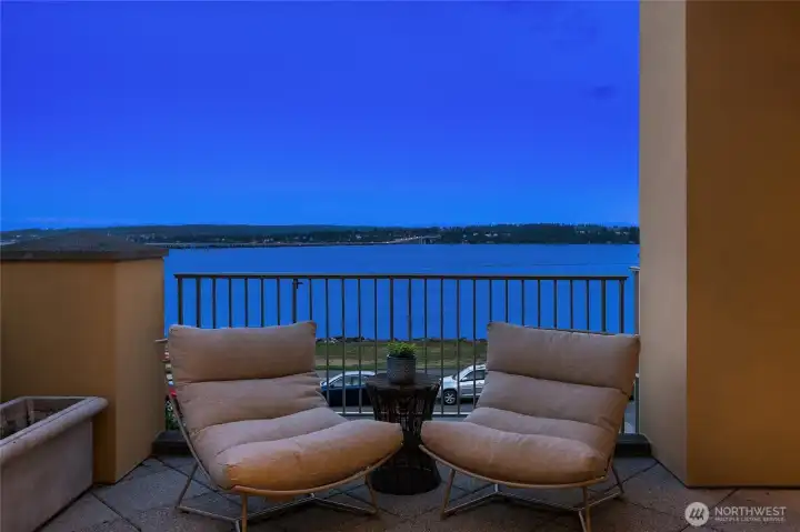 Step outside to a spacious terrace, just off the main living area, offering a peaceful place to relax and enjoy the surrounding views.