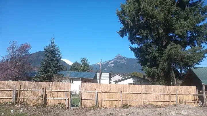 View of Mt. Rainier, Tatoosh, and Butter Butte from the Property