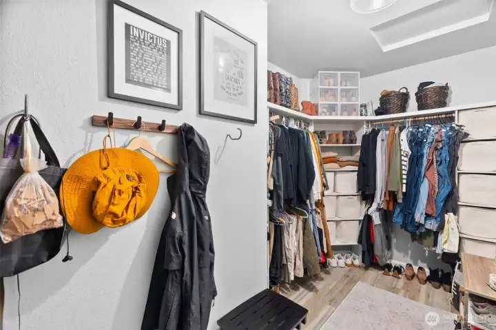 Huge Walk-in Closet in Primary Room Huge Walk-in Closet in Primary Room