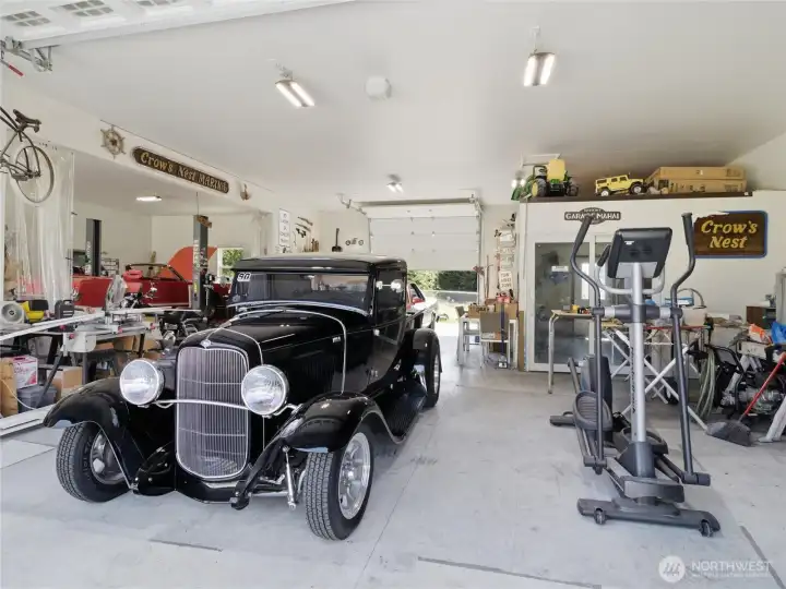 A car enthusiasts dream, this shop has been home to many well know vintage vehicles