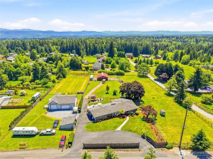 Flat, dry, usuable 3+ acres.  There is room for more!