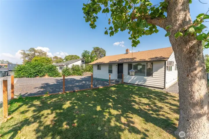 Ample parking and nice shade tree out front!