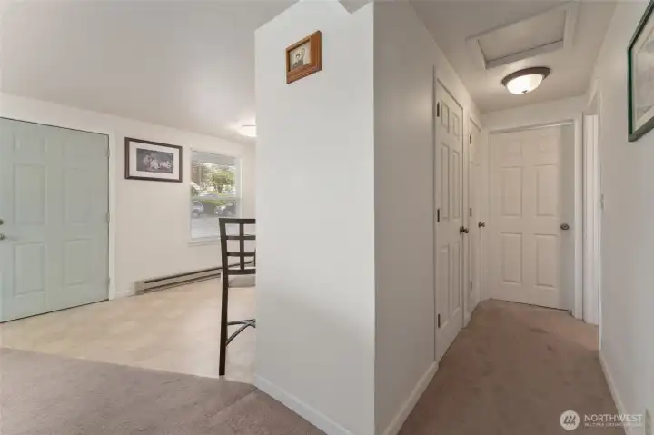 Bedroom hallway