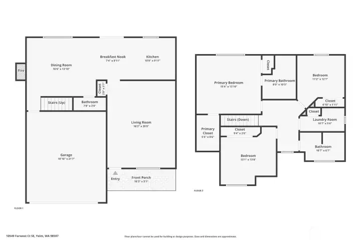 Floorplan both 1st and 2nd floor. Floorplan both 1st and 2nd floor.