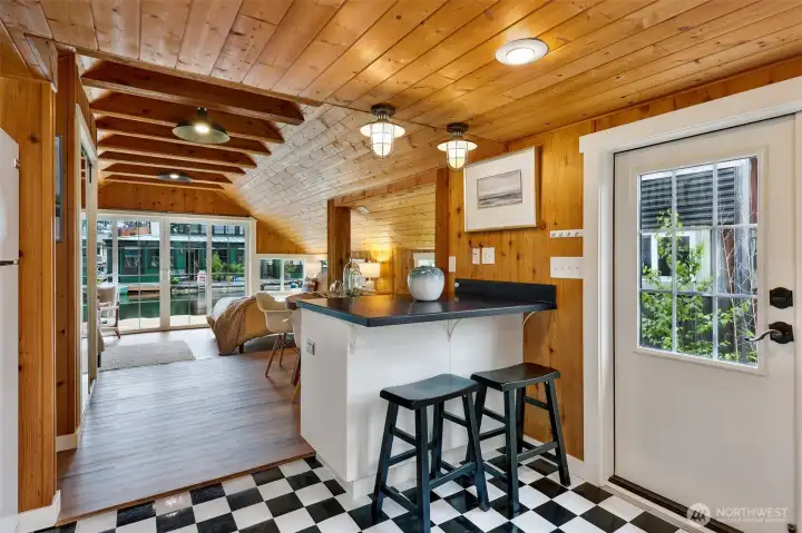 Open-concept living