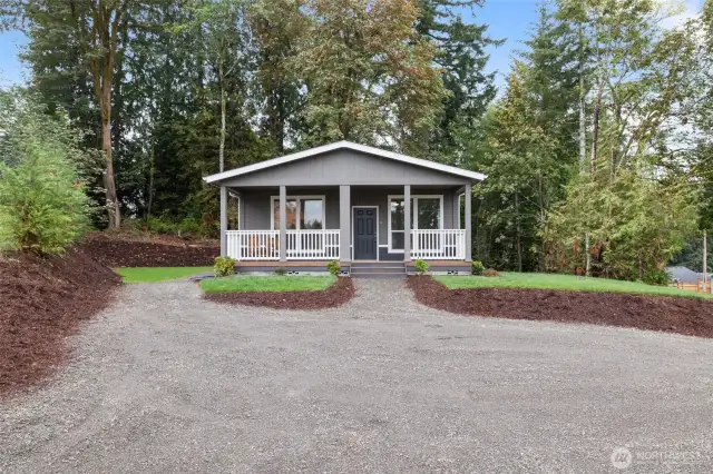 1/4 acre lot w/ample parking and room for 20x24’ carport or garage, RV or boat parking