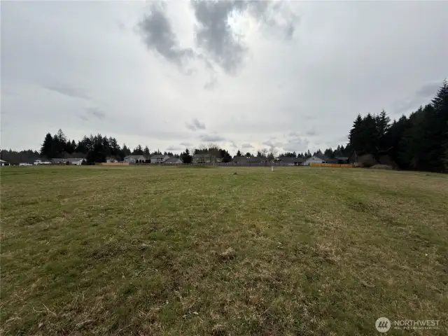 NW corner looking West