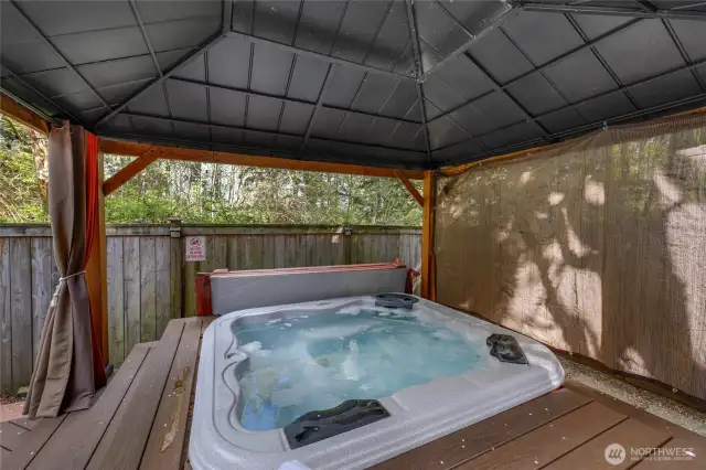 Newer hot tub 2022