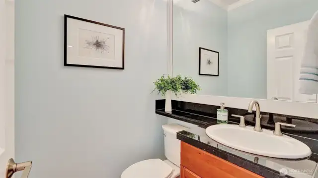 Powder room on main