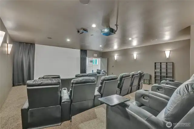 State of art theater room