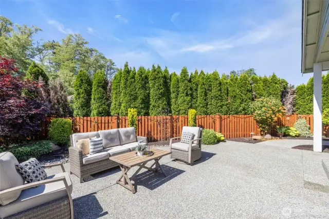 Dream of a backyard that was planned and maintained with great care
