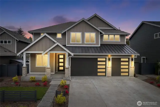 Welcome to "The Cove" by Rush Residential – Better-than-new luxury home in central Gig Harbor.