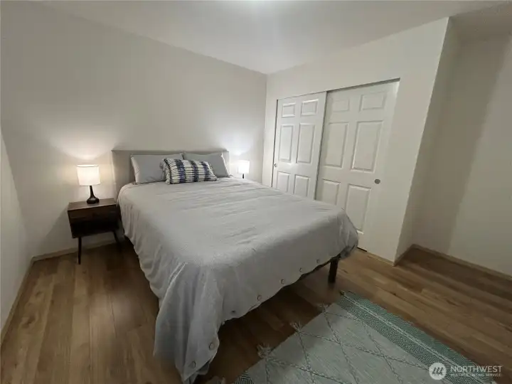 Bed 2 with large closet space