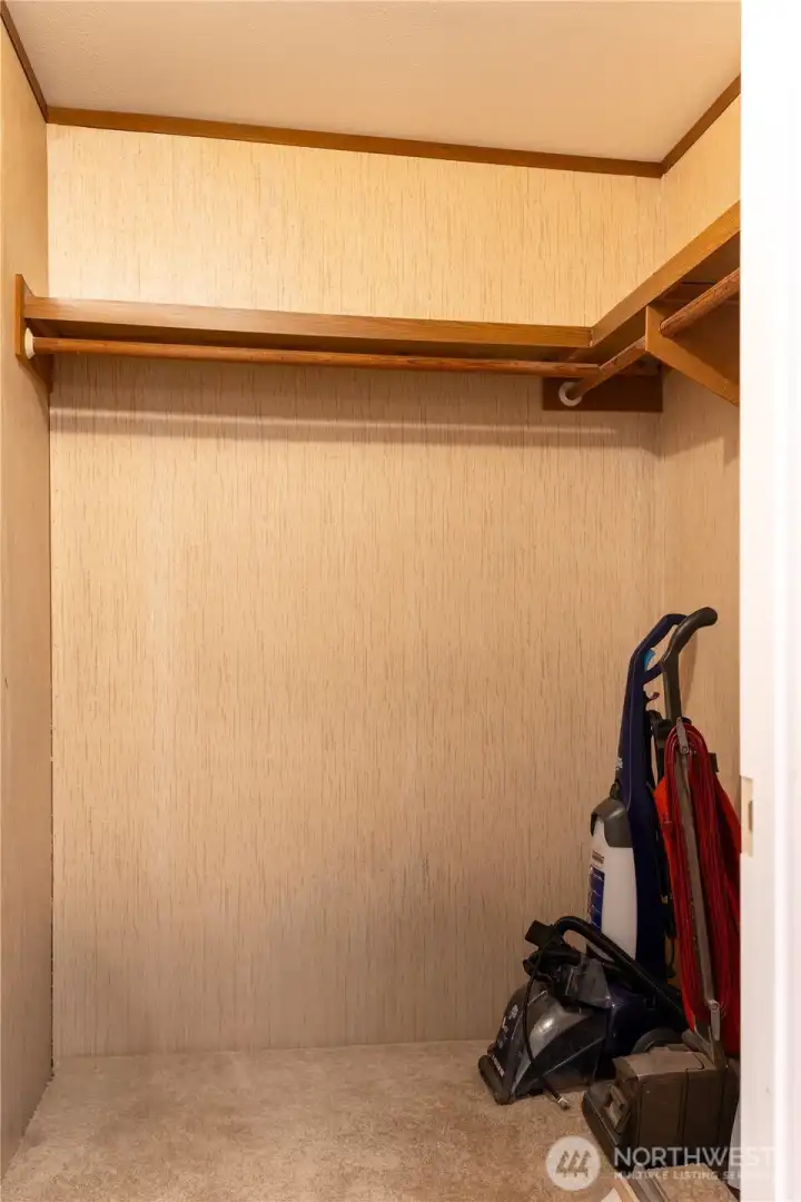 Primary walk-in closet
