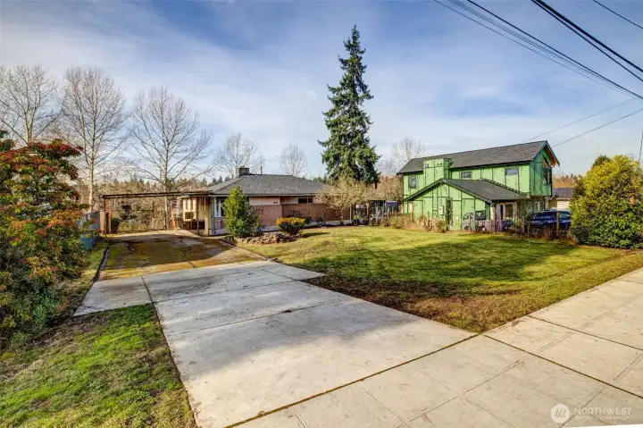 Back off the street to maximize privacy