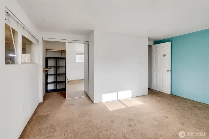 Second of two lower bedrooms - this one has exterior access.