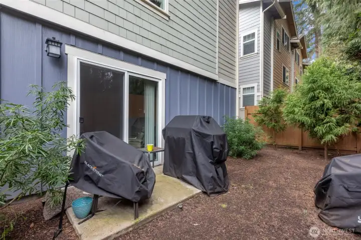 Patio - Backs onto Greenbelt