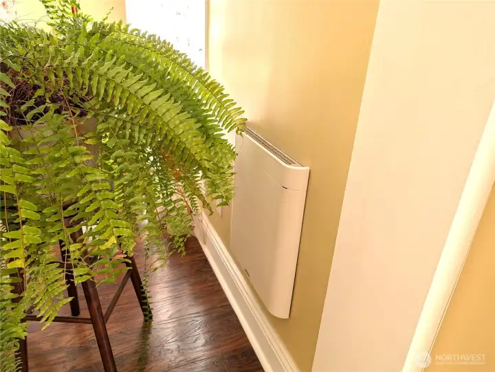 Hi-efficiency, low profile heaters