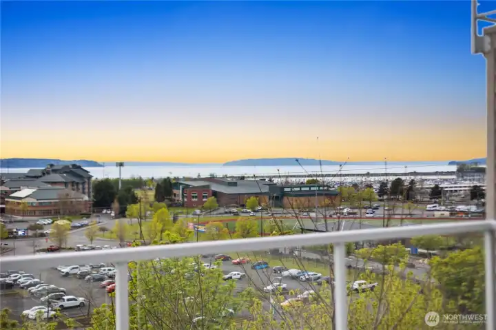 Views from the deck
