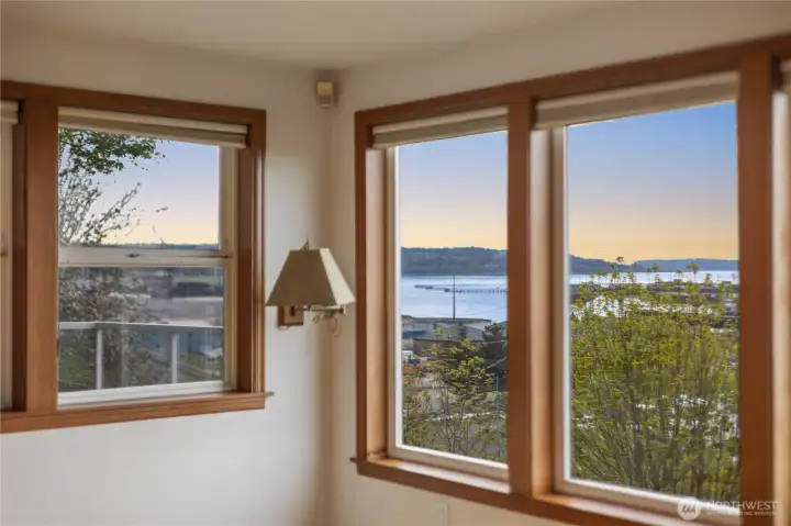 living room south views