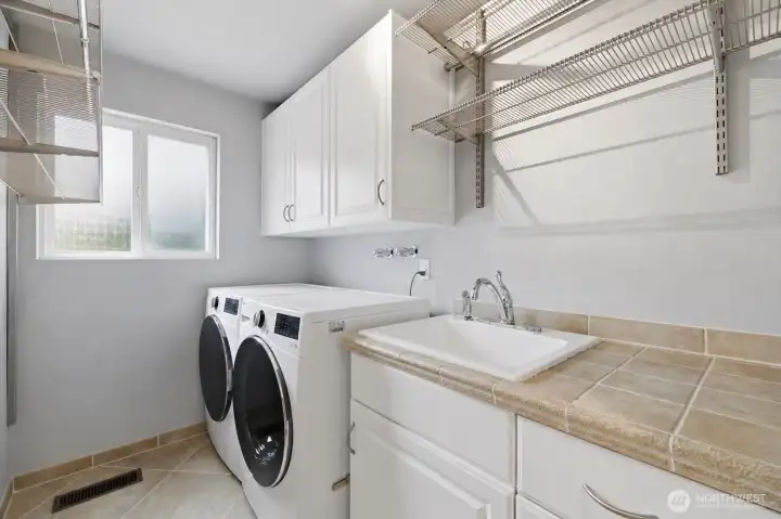 Laundry area - main floor