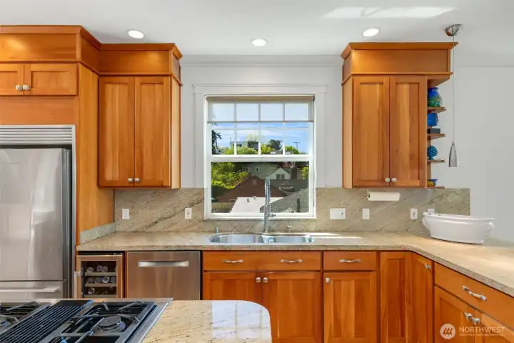 One of two sinks - lots of counter space and multiple prep areas.
