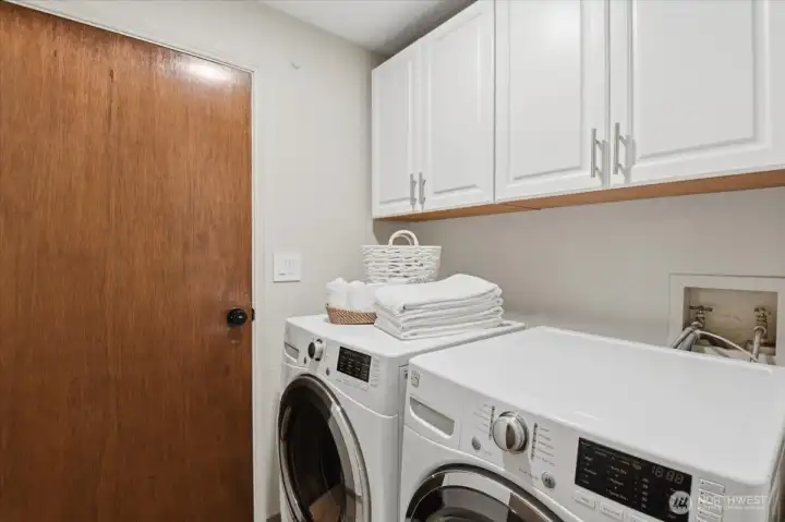 Laundry room. Washer and Gas Dry included with home. Laundry room. Washer and Gas Dry included with home.